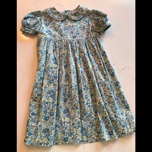 Orient Expressed- 3T Blue💙 Green💚Floral Dress